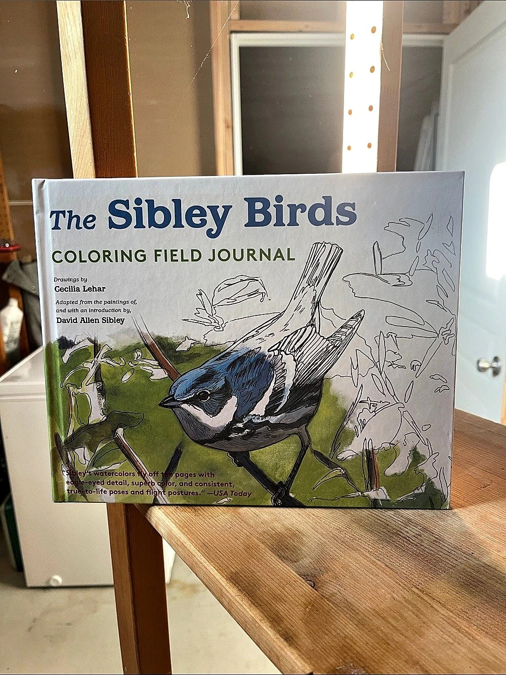 The Sibley Birds Coloring Field Journal